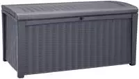 Gartenbox Borneo Anthrazit-graphit 130 X 70 X 63 Cm Auflagenbox - Keter