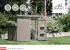 Biohort Freizeitbox Größe 2 133x70x61cm grau