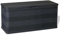 Gartenbox Schwarz 117&times;45&times;56 Cm - Vidaxl