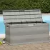 vidaXL Gartenbox 117×45×56cm Grau