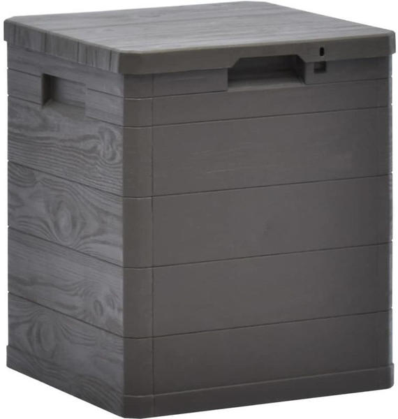 vidaXL Garden Storage Box 90 L (42,5 x 44 x 50 cm) - Brown