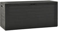 vidaXL Gartenbox Anthrazit 116x44x55 cm