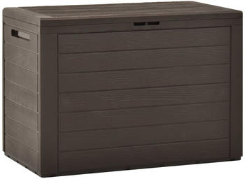 vidaXL Gartenbox 78x44x55 cm Braun