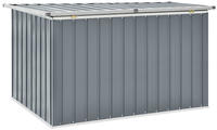 vidaXL Gartenbox Grau 149x99x93 cm