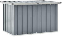vidaXL Gartenbox Grau 109x67x65 cm
