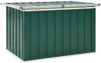 vidaXL Garten-Aufbewahrungsbox Gr&uuml;n 109 x 67 x 65 cm