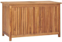 vidaXL Gartenbox 90x50x58 cm Massivholz Teak