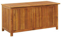 vidaXL Garten-Aufbewahrungsbox 113x50x58 cm Massivholz Akazie