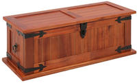 vidaXL Aufbewahrungstruhe 60 x 25 x 22 cm Akazien-Massivholz