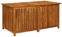 vidaXL Garten-Aufbewahrungsbox 150x80x75 cm Massivholz Akazie