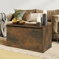 vidaXL Aufbewahrungstruhe R&auml;uchereiche 84x42x46 cm Holzwerkstoff