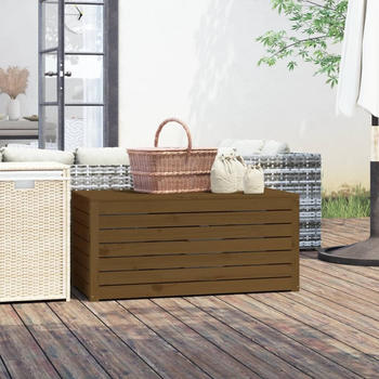 vidaXL Gartenbox 101x50,5x46,5cm Massivholz Kiefer Honigbraun