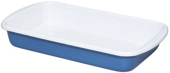 Riess Auflaufform Classic Nature Blue Dark Emaille 32 x 19 cm (0434-129)
