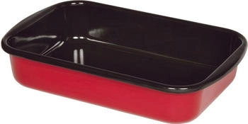 Riess Classic Bratrohrpfanne hoch rot Emaille (0402-020)