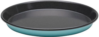 Riess Back- und Servierform aus Emaille in kristallblau (28 cm)