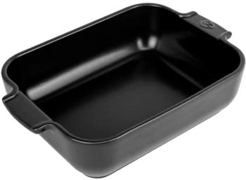 Appolia Auflaufform rechteckig in satin-schwarz (25 cm / 1,4 Liter)