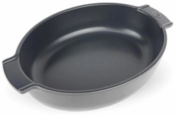 Appolia Auflaufform oval in schiefergrau (31 cm Länge)