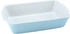 CreaTable Classic PASTELL Kitchen Auflaufform rechteckig blau Steinzeug (33053)