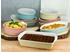 CreaTable Classic PASTELL Kitchen Auflaufform rechteckig blau Steinzeug (33053)