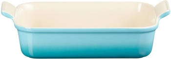 Le Creuset Auflaufform Tradition, rechteckig in karibik (19 x 14 cm / 1,1 Liter)