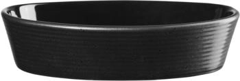 ASA ASA Auflaufform oval kitchen′art in schwarz matt (6 / 25 / 18 cm)