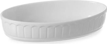 Hendi Rustica Ofenform oval Porzellan wei&szlig; (786321)