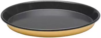 Riess Back- und Servierform aus Emaille in goldgelb (36 cm)