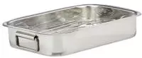 relaxdays Br&auml;ter M silber 33,0 x 23,5 cm 2-tlg., 1 St.