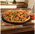 Relaxdays Pizzablech rund 4er Set Anthrazit