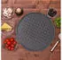 Relaxdays 20 x Knusper Pizzablech Grau