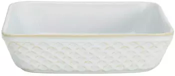 Ritzenhoff & Breker Auflaufform quad. 1900ml / 24x24cm Kiruna weiss