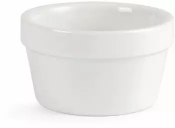 Olympia Whiteware stapelbare Auflaufförmchen 7,7cm