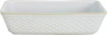 Ritzenhoff & Breker Auflaufform eckig 2400ml / 30,5x20,5cm Kiruna weiss