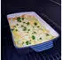 Mahlzeit Auflaufform Gusseisen emailliert 3,8L eckig Blue Berry