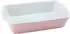 CreaTable Pastell Kitchen Auflaufform rechteckig Rosé Steinzeug 34x20cm (33055)