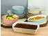 CreaTable Pastell Kitchen Auflaufform rechteckig Rosé Steinzeug 34x20cm (33055)