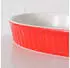 Boltze Sweetheart Backform Herz 2er-Set, Keramik, Rot (Sweetheart)