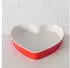 Boltze Sweetheart Backform Herz 2er-Set, Keramik, Rot (Sweetheart)