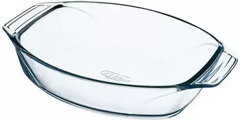 Pyrex Let&rsquo;s Share Oval Glass Baking Dish 30 x 21 cm