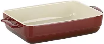 Kela Malin Ceramic Baking Dish 37 x 22 cm Red