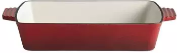 APS 5 Stars Auflaufform Gusseisen rot 33x24cm 3,5L (88310)