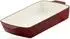 Mahlzeit Auflaufform eckig, Gusseisen emailliert, 3,8L, Dark Cherry