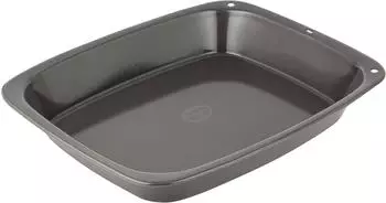 Dr. Oetker Back Spass Brat- und Auflaufform 33,5x28cm Stahlblech/Emaille (4507)