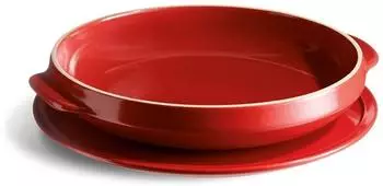 Emile Henry Tarte-Tatin-Set Keramik Burgunderrot &Oslash;290mm (EH349599)