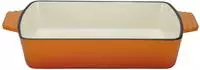 GSW Gusseisen Auflaufform Orange Shadow 32 x 21,5 x 6,5cm, induktionsgeeignet,