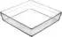 Pasabahce Borcam Auflaufform Glas, eckig (59314)