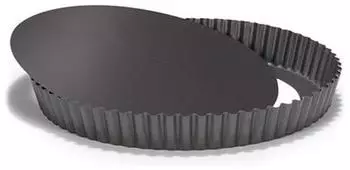 Patisse Profi Quicheform / Tarteform mit losem Boden, antihaft, 30cm (02949)