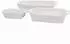 Eh Excellent Houseware Neta Auflaufformen-Set, 3 Größen, weiß