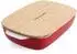 KitchenAid Small Baker with Lid Steinzeug, Antihaft-Keramik, rot (CC006104-001)