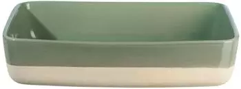 ASA Grande Auflaufform rechteckig, salbeigrün, 28,5x20x6cm